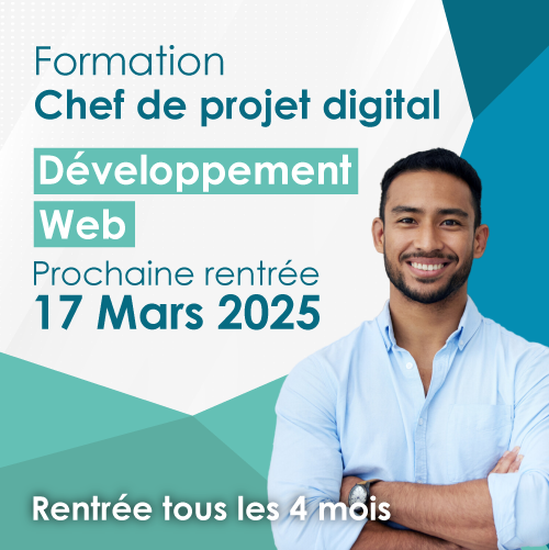 Formation Chef de projet digital spécial Développement web - Andilcampus